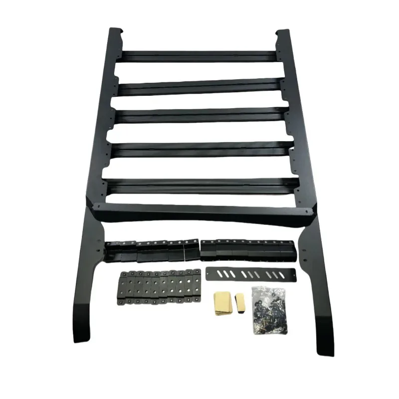 

Абсолютно новый черный стальной багажник на крышу для T2: аксессуар для хранения и улучшения производительности на открытом воздухе