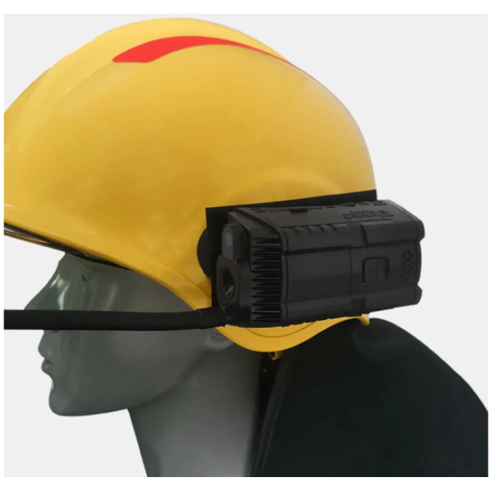 4G WiFi Helmet Mounted Thermal Imaging Camera Gas Detection for Fire Rescue