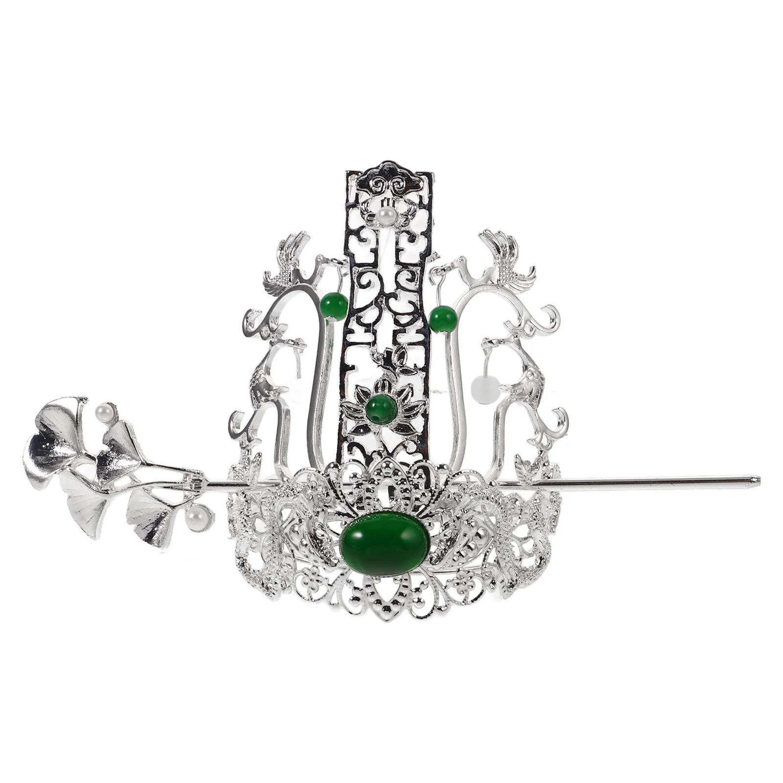 

1Set Men Hanfu Ancient Style Hairpin Crown Hair Accessories Hairpin Pin Ancient Style Headdress