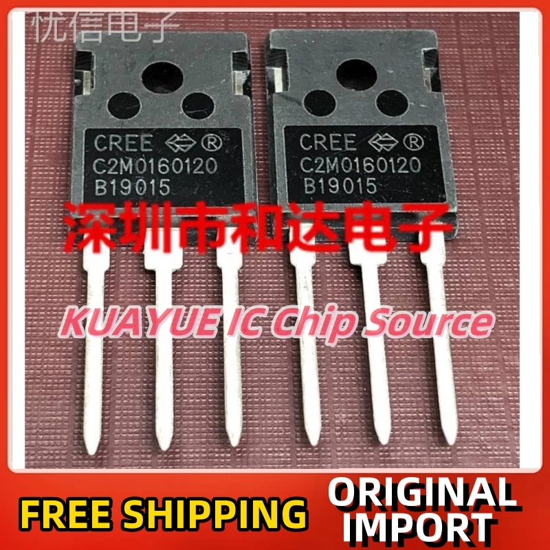 

10PCS-30PCS C2M0160120 C2M0160120D TO-247 1200V 17.7A Best Quality Fast Shipping