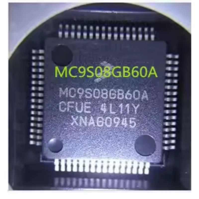 2PCS MC9S08GB60ACFUE LQFP-64 HCS08 8-bit MCU Microcontroller 60KB Flash Low Power Single Chip IC Electronic Components