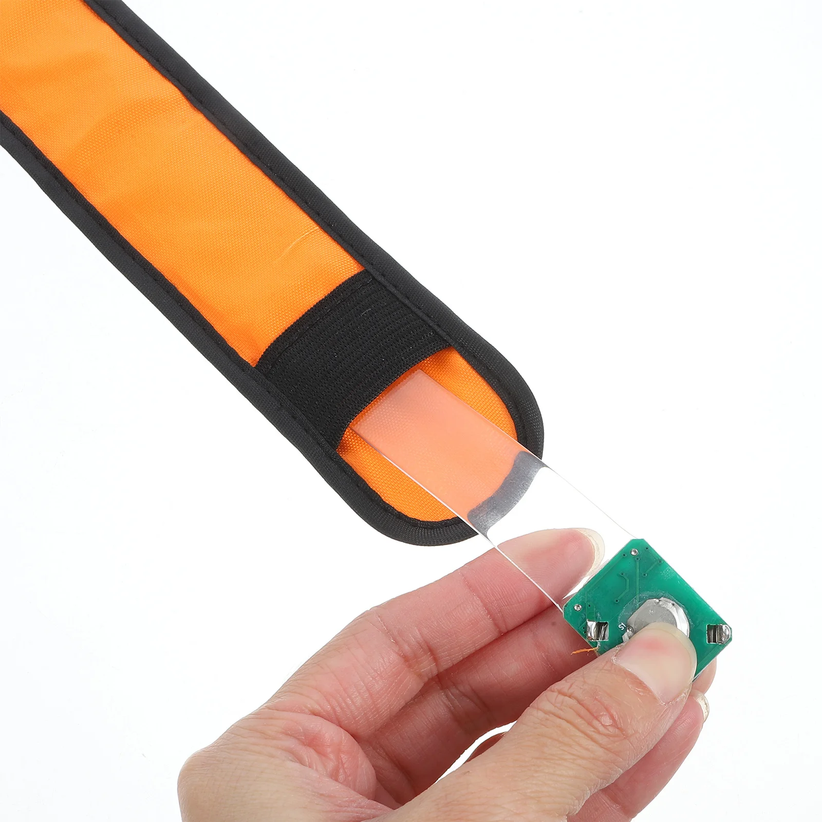 5 stücke Glow Arm Bands Led Klatschen Ringe Für Nacht Laufen Hohe Sichtbarkeit Reflektierende Einstellbare Sicherheit Getriebe Für Outdoor Sport