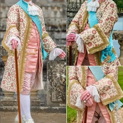 1700s Victorian Rococo Royal Prince King Duke Costume Men Louis Xiv costume Marie Antoinette Dress Nobleman Versailles Ball Gown
