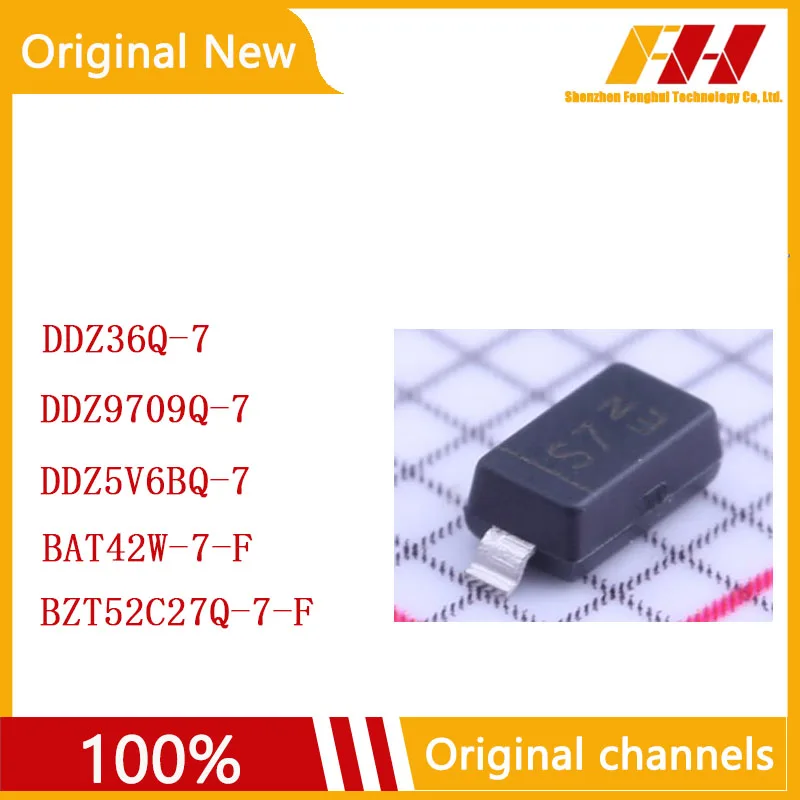 

10 PCS/LOT 100% nuovo e originale DDZ36Q-7 DDZ9709Q-7 DDZ5V6BQ-7 BAT42W-7-F BZT52C27Q-7-F