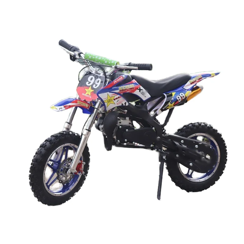 Hot Sale 49cc Chain Drive Dirt Bike for Kids Hand Pull Start Pocketbike