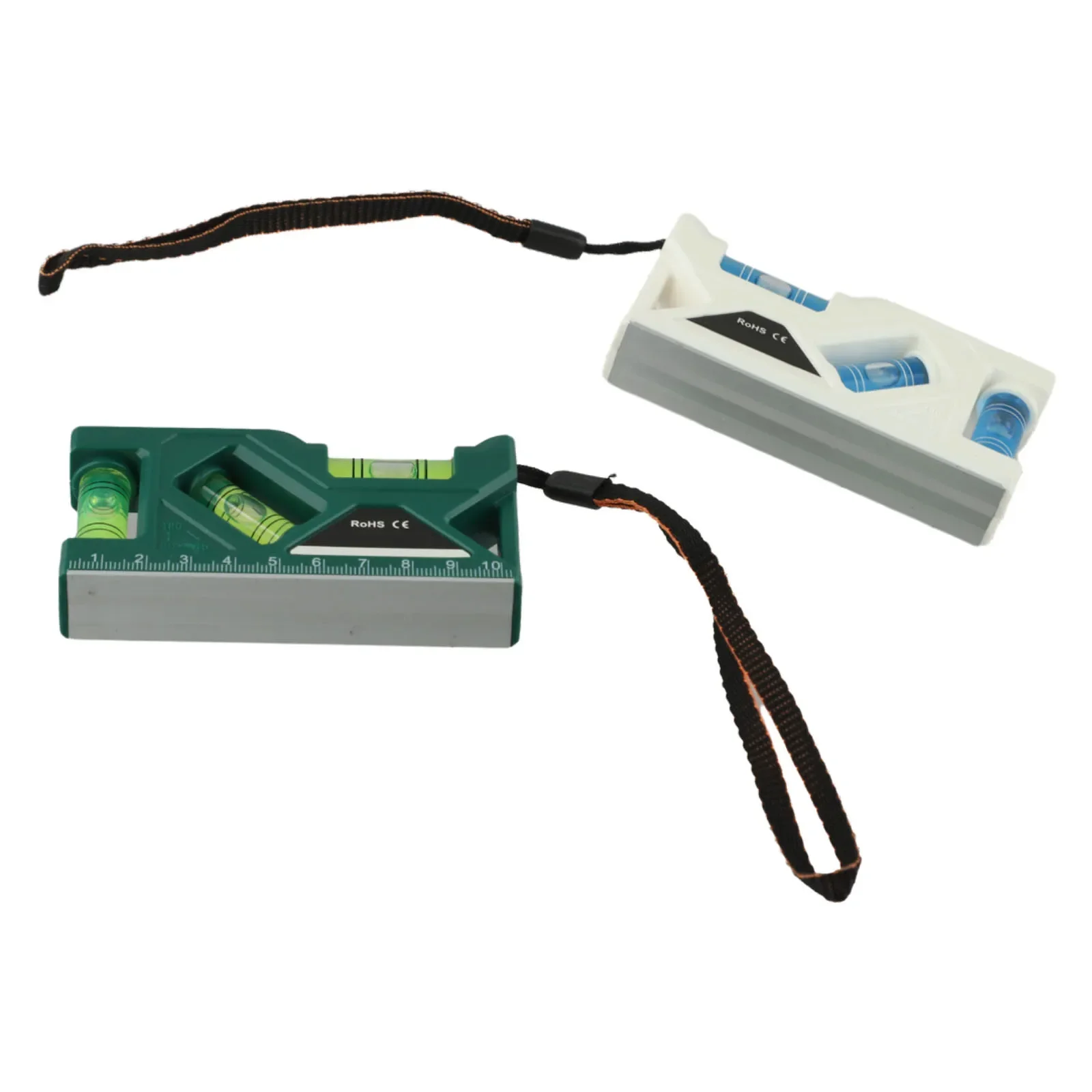 

105X55X20 мм Магнитный уровень Инструмент для уровня ABS Универсальное использование Легко носить с собой Высокоточные измерения Мини и компактный дизайн