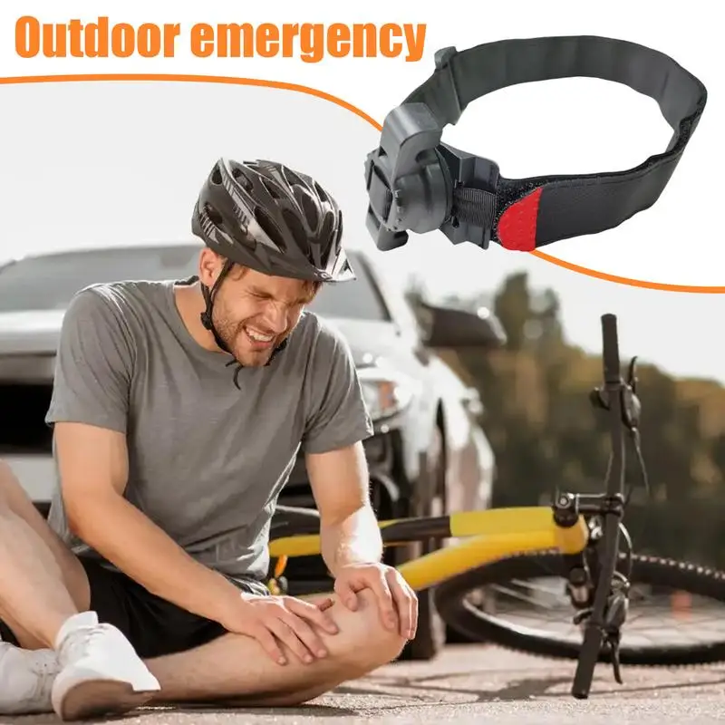 Torniquetes de combate, correa de viaje de supervivencia rotativa, herramienta de equipo de enfermería efectiva y segura portátil multifuncional para actividades al aire libre