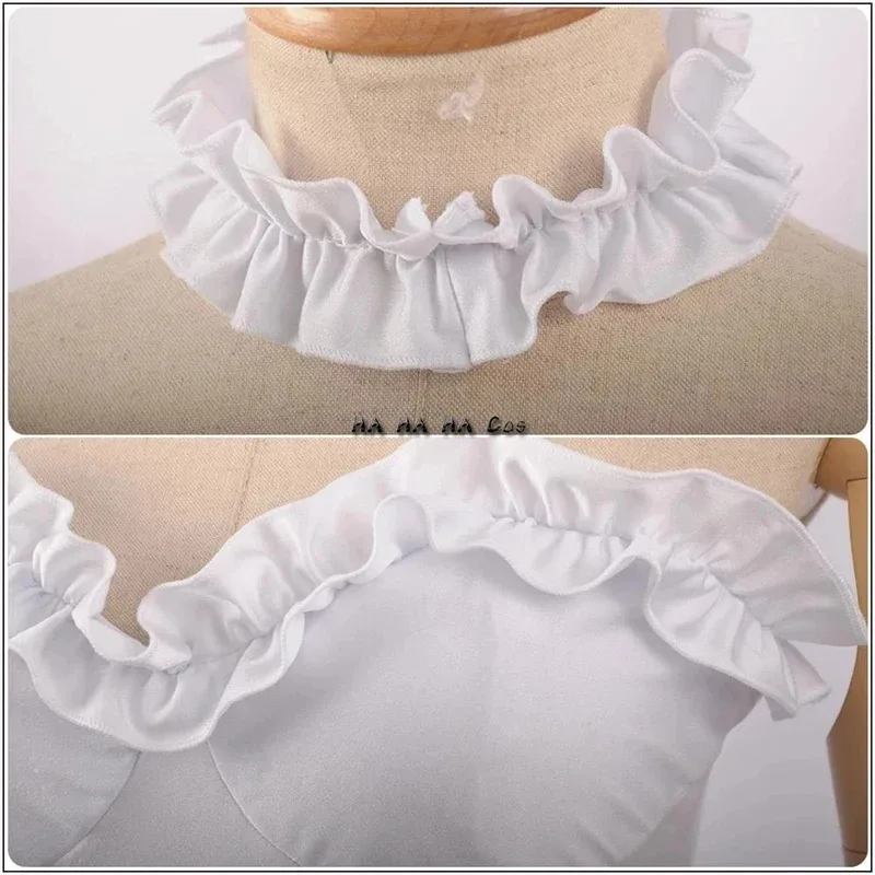 

qq023Bowsette Game Bowsette Cosplay Princess Koopa White Costume Women Outfit Swimsuit Halloween Full Set Wig Sh