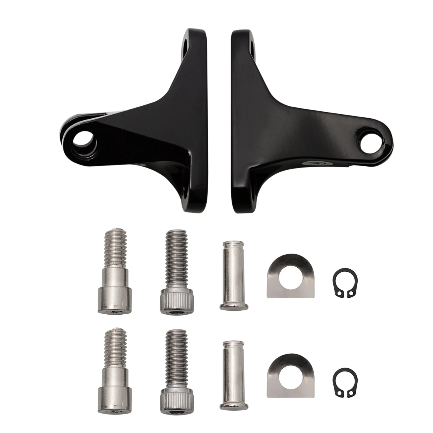 Achterpassagier voetsteunen Motorfiets voetsteun Pedaalmontage Voor Harley Touring CVO Street Glide Ultra Classic Electra Glide FLHX Road King FLHR 1993-2024 motoraccessoires