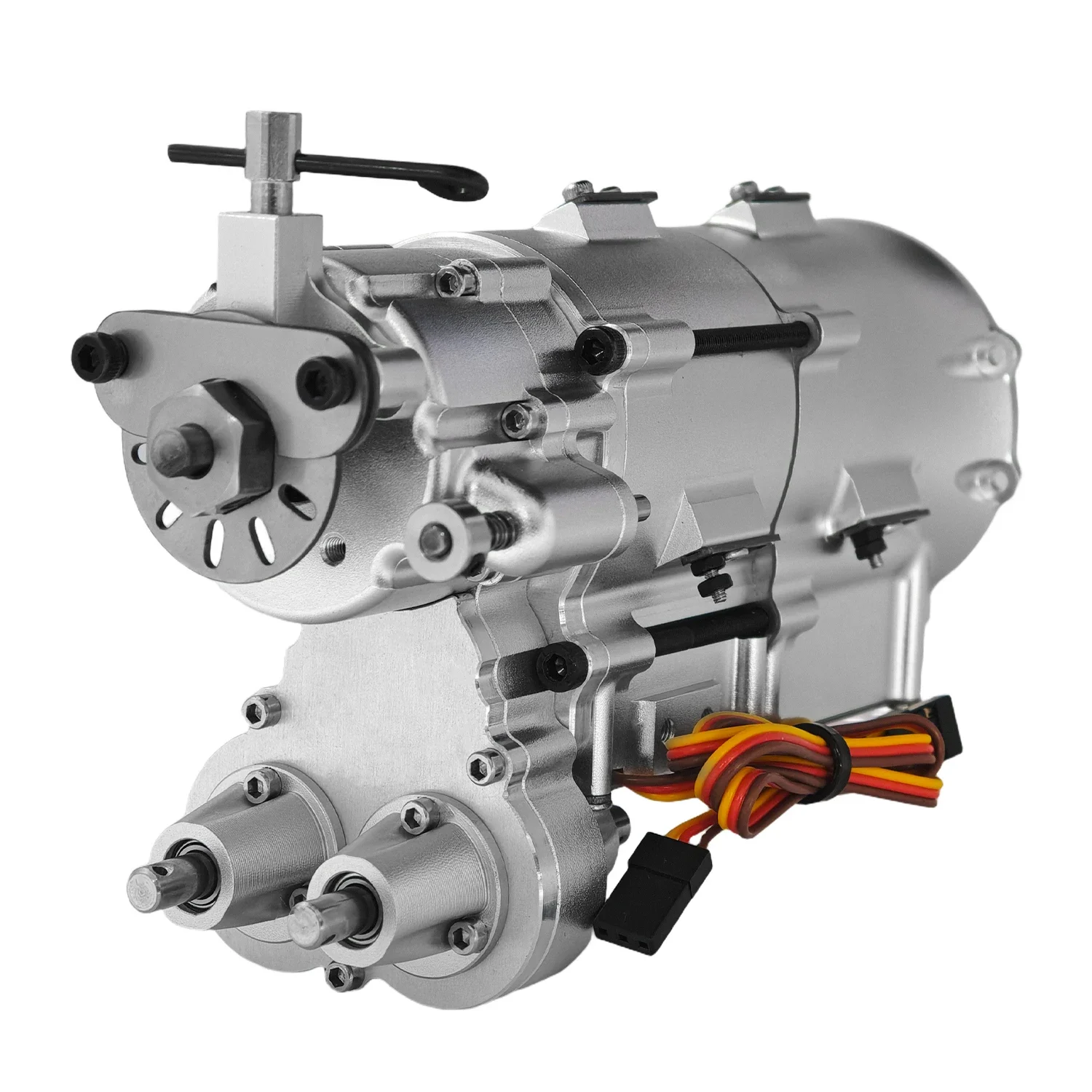 NF CISON V8 Engine with Transmission Gearbox 8 Cylinder Water Cooled 4 Stroke Working RC Model Mechanical Four Stroke Metal  Eng
