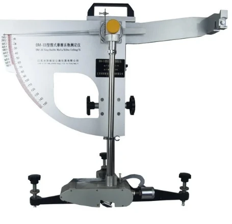 Digital Pendulum Friction Coefficient Tester for Pavement Aggregate Floor Tile Pendulum Type Friction Testing Equipment