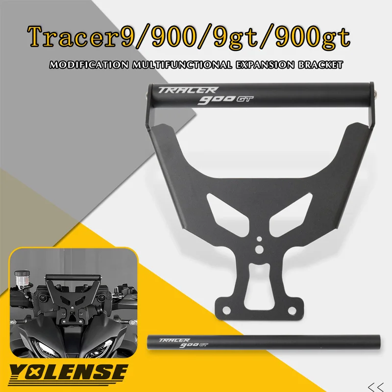 

Для YAMAHA Tracer 900gt Tracer 9/GT/900GT Tracer9 2021-2024 мотоциклетный GPS-смартфон навигация GPS пластина кронштейн адаптер держатель