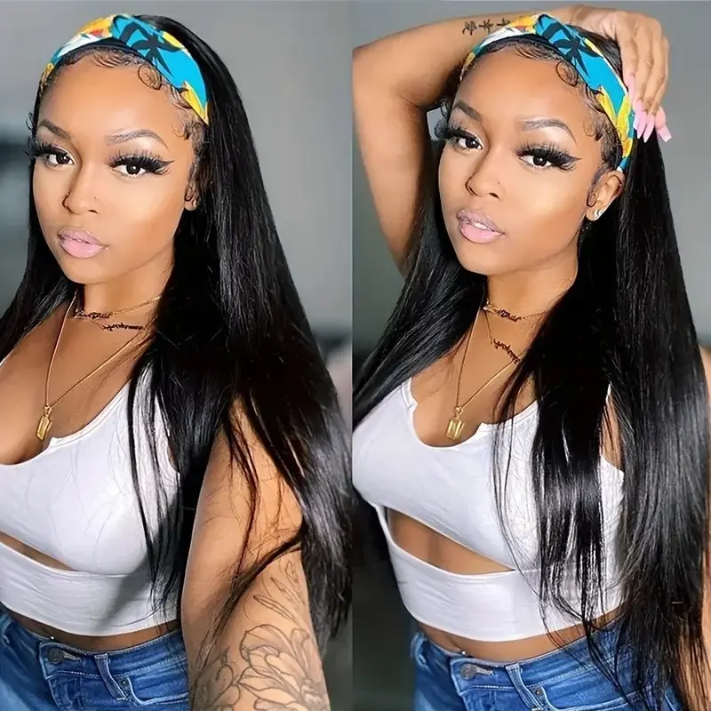 Rosabeauty 40 Inch 13x6 Straight Lace Front Wig Human Hair 13X4 Frontal 5X5 Glueless Ready to Wear Wigs 250% For Women