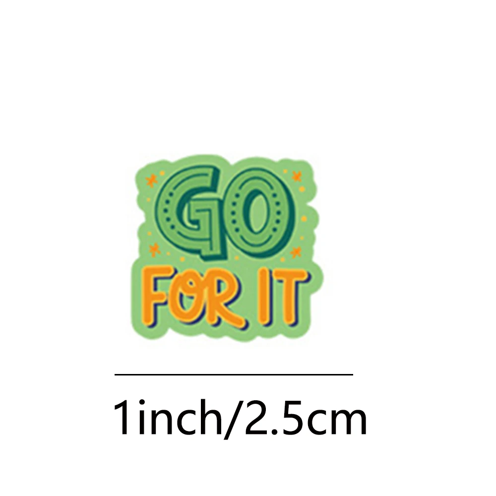 500Pcs/roll Word Motivational Stickers Cute Reward Roll Stickers for School Teacher Kids Student Stationery Toys Kids