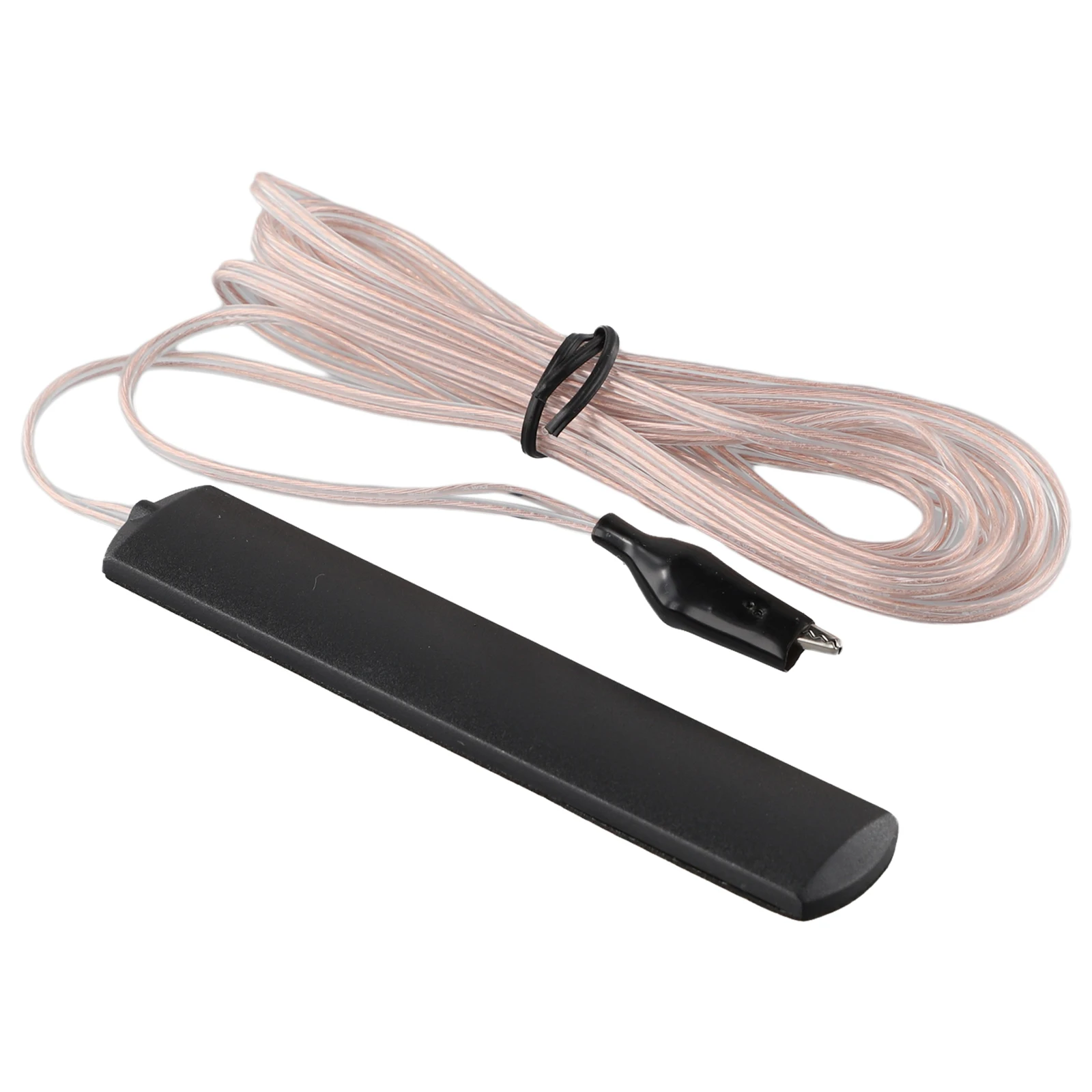 High Gain FM Stereo Antenna Signal Booster Compatible with Telescopic Antennas Pure Copper Double Wire Easy Installation