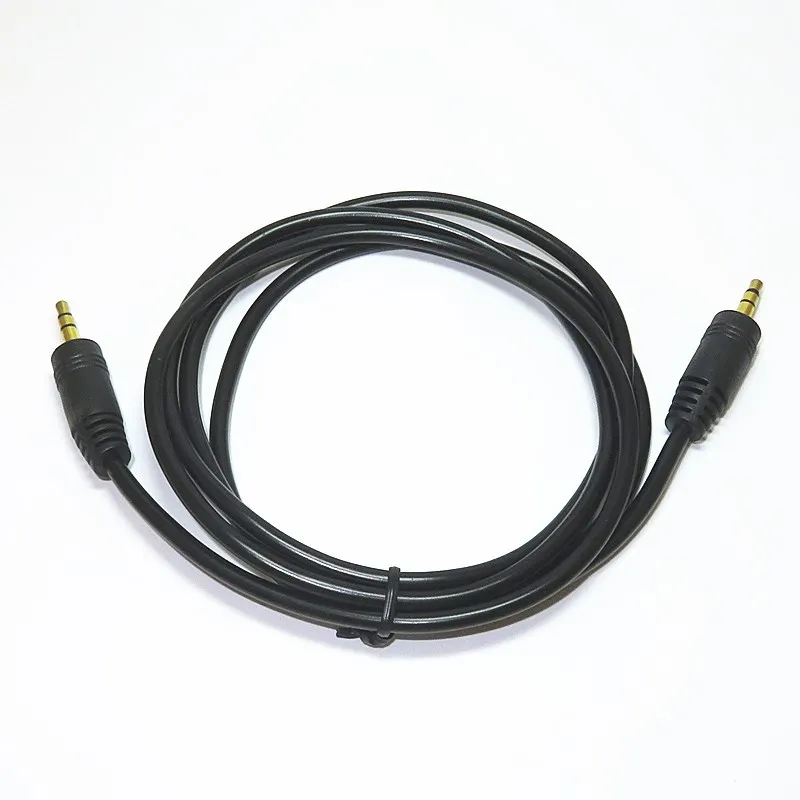 New Aux Cable 3.5mm To 3.5 Mm Jack Audio  Thread Bradied Male   Stereo Auxiliary Cord for Phone Car Speaker