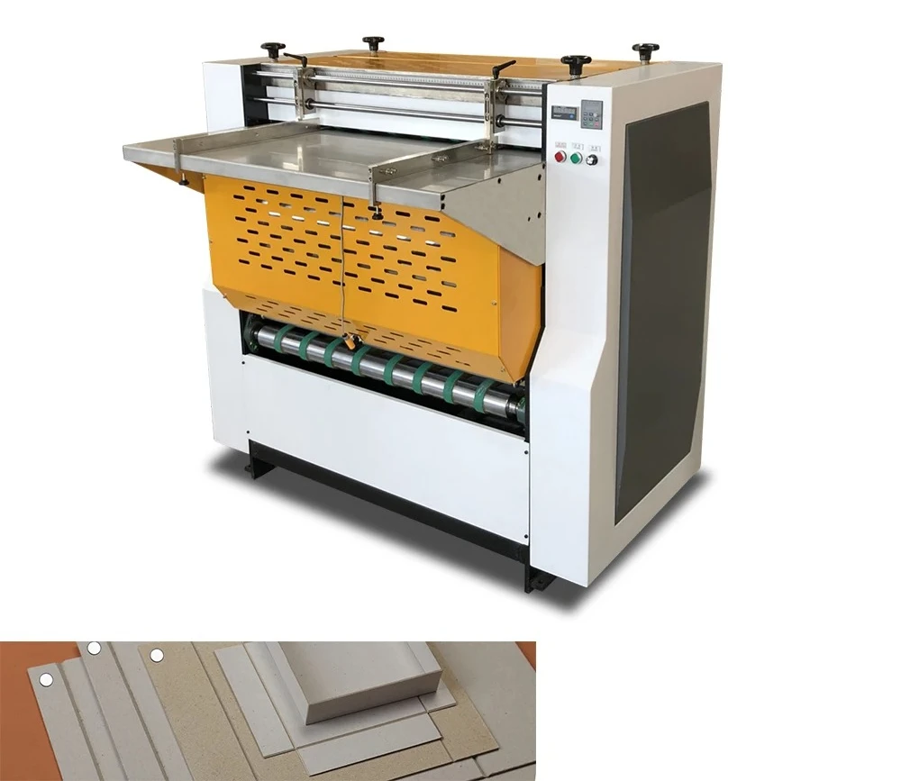 1000M Manual Grooving Machine Cardboard Vgrooving Machine Gift Box Lsf7 Rigid Box Machine