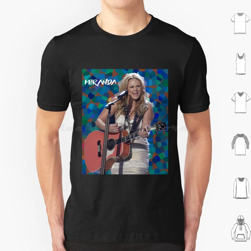 Miranda músico Texas camiseta tamaño grande 100% algodón Miranda Lambert país música Miranda Lambert música vaquero país
