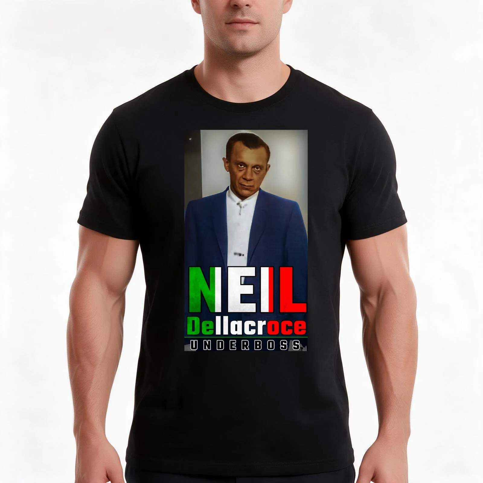 Neil Dellacroce: Underboss #Remastered T-Shirt Summer Casual Cotton Tee Oversized Streetwear Tops Vintage Graphic Print