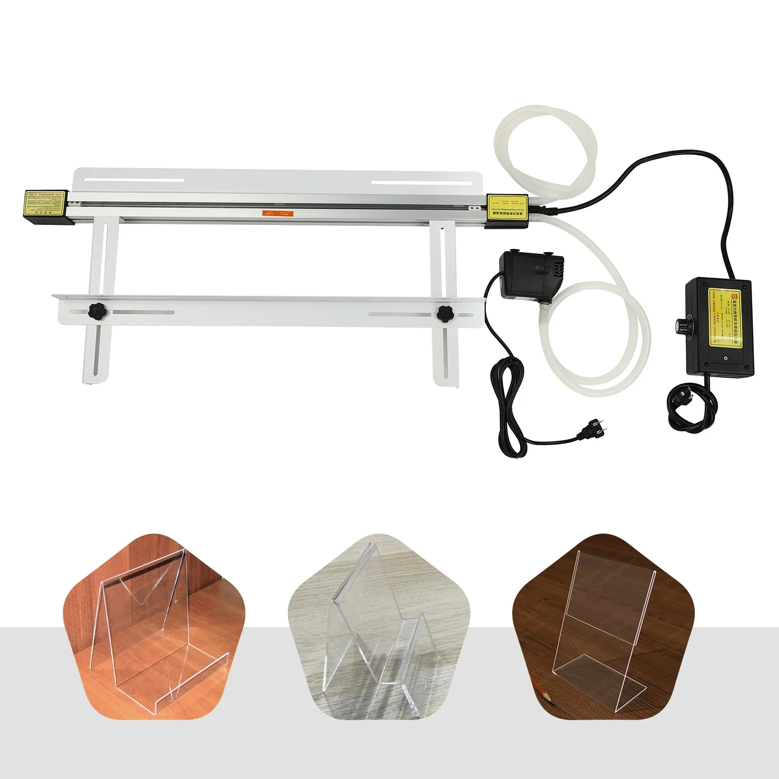 1000W Acrylic Heat Bending Machine White PVC Plastic Bender Adjustable Bracket and Temperature for Heat-shrinkable Materials