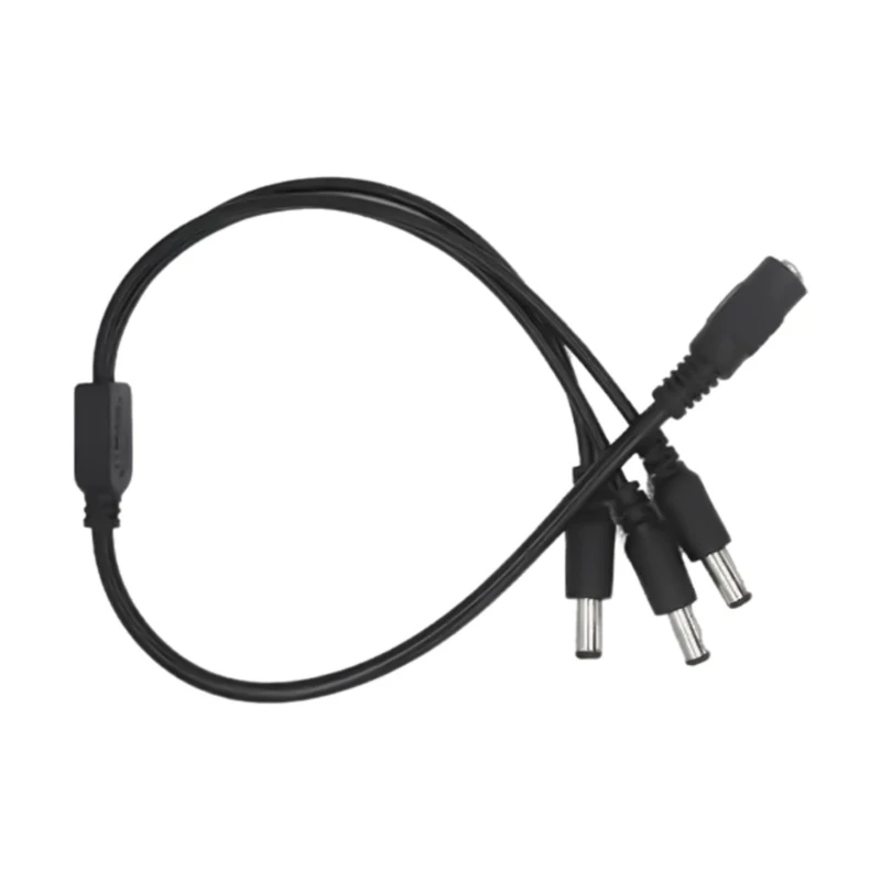 DC5521 Power Adapter Cable, Female to Male 5.5x2.1mm Connection Wire Line for Camera, Fan, Routers, and Other Equipment