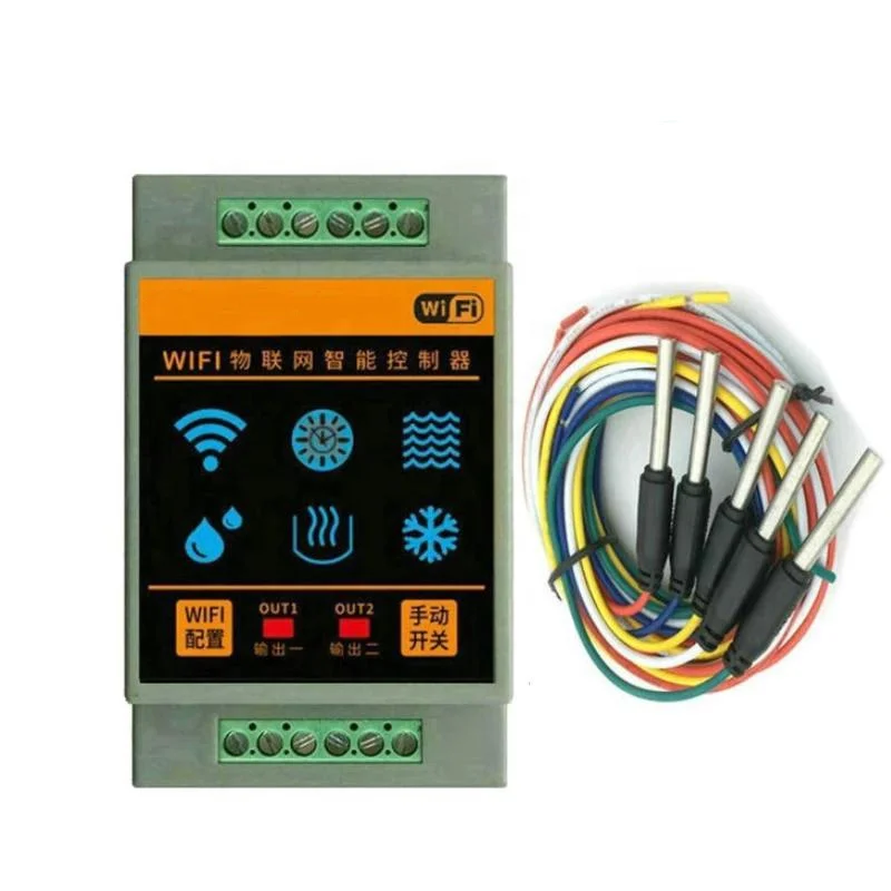 

WiFi Controller Leakage Flood Alarm Boiler Swimming Tank Flow System Leak Protection Tuya Smart Home Water Level Sensor