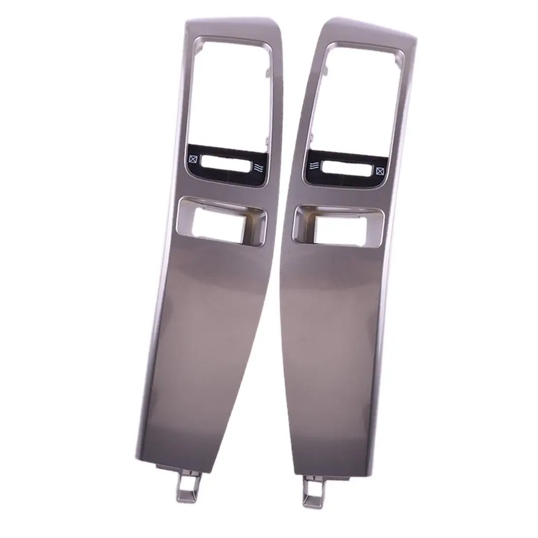 

5547560040 5547460040 1 Pair Instrument Air Vent Finish Panel Garnish Fit for Toyota Land Cruiser Prado 2003-2009 Silver ABS