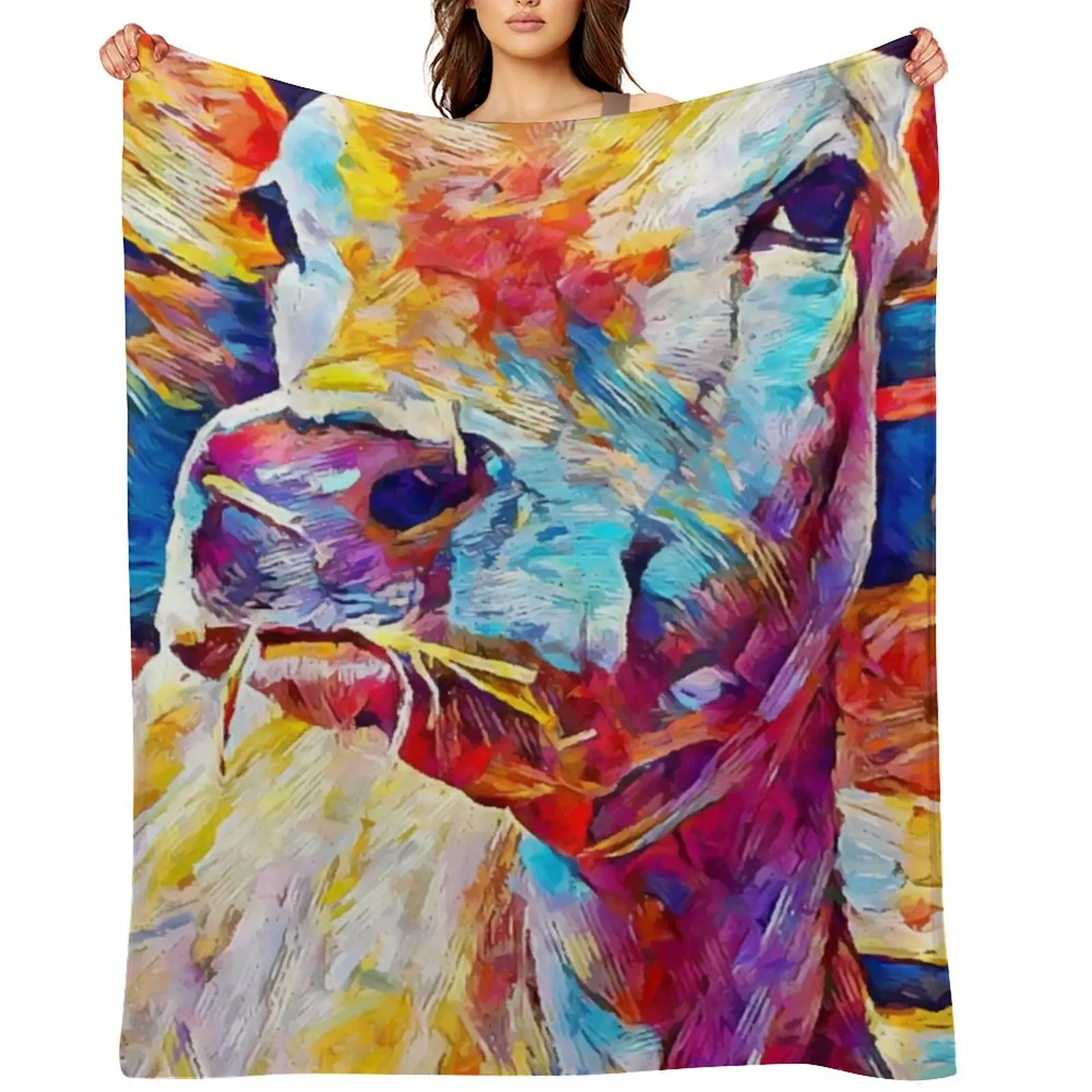 

Jersey Cow Throw Blanket Stuffeds Soft Beds Decorative Sofas For Sofa Thin Blankets