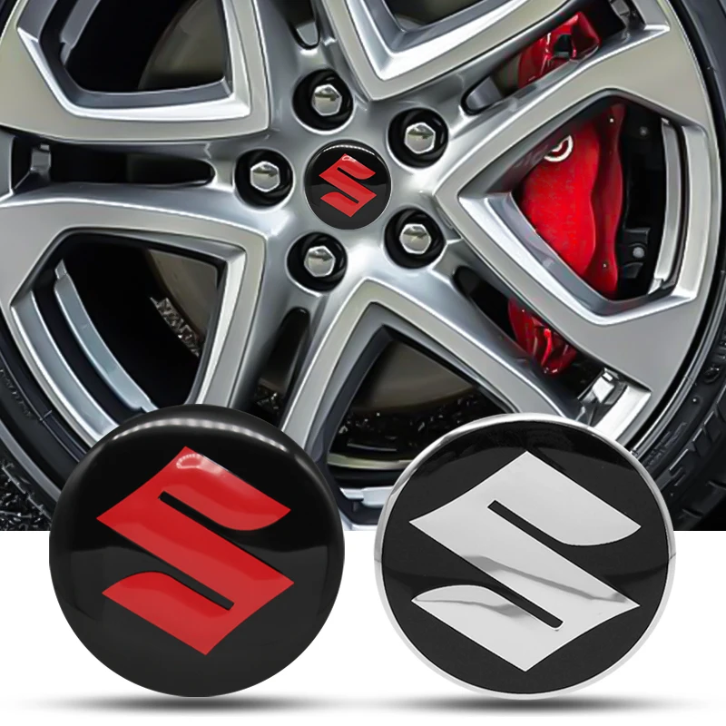 4Pc/set 56mm Car Wheel Center Sticker Auot Hub Emblem Styling Decals For Suzuki Toyota Ford Volkswagen Honda etc Car Accessories