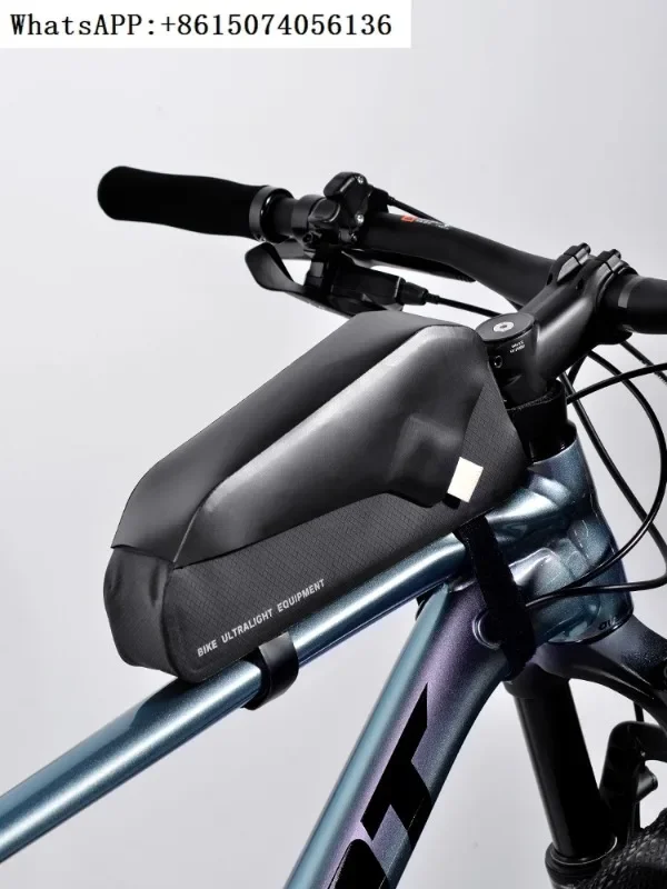 

Bicycle bag, waterproof upper pipe, chartered car head bag, road bike, mountain bike, saddle bag, riding equipment accessories