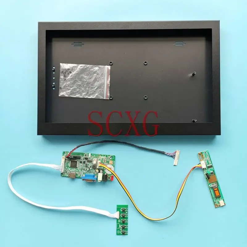 

For LQ150X1LBE1 LQ150X1LBE4 LQ150X1LHS2 LQ150X1LHC3 LVDS 30Pin 1024*768 15" 1CCFL 58C Controller Board+Metal Case LCD Matrix Kit