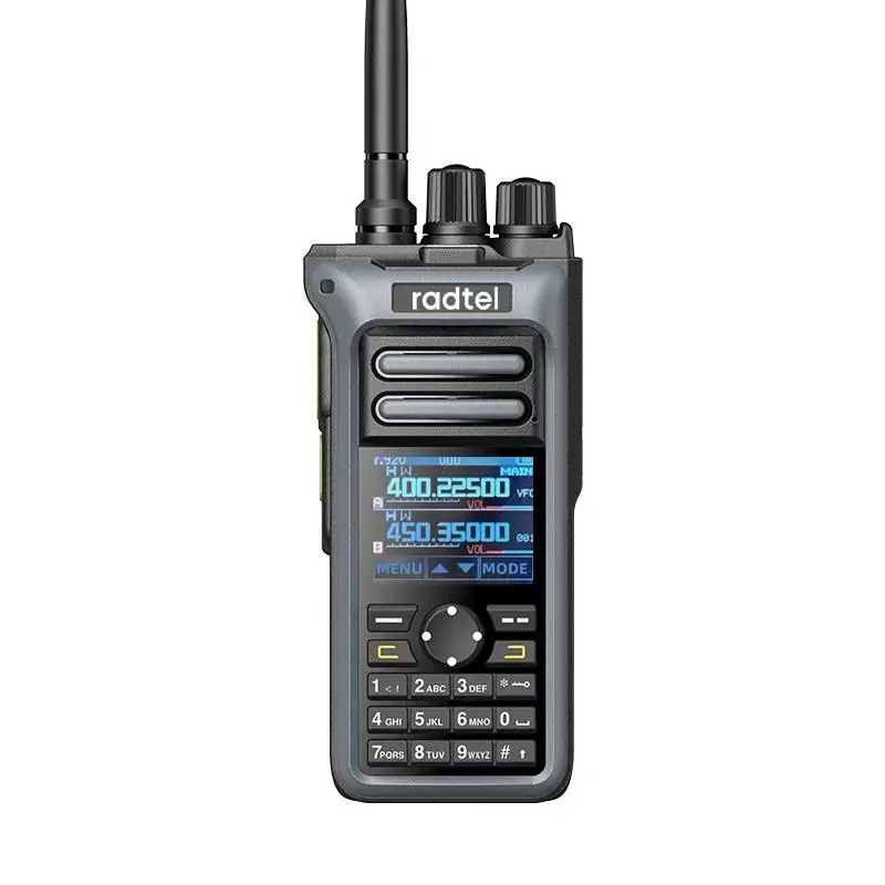 AAA + RT-752 10w banda de ar walkie talkie banda completa amador presunto 250ch ht USB-C bateria noaa fm am gravação vibração