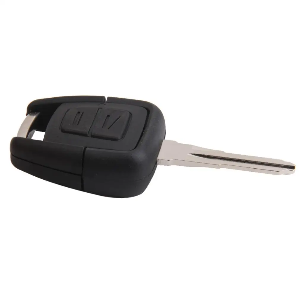 2 button Remote Key Fob Shell + Blank Blade Fits Vauxhall OPEL Zafira