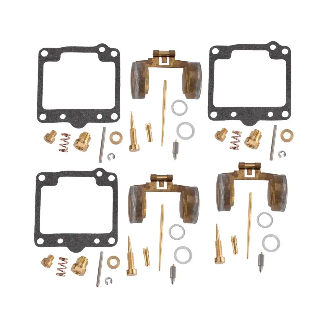 Y005-3-UW 3 Sets Carburetor Repair Kits With Floats Fit For Yamaha XS750 XS750S 1978 1979