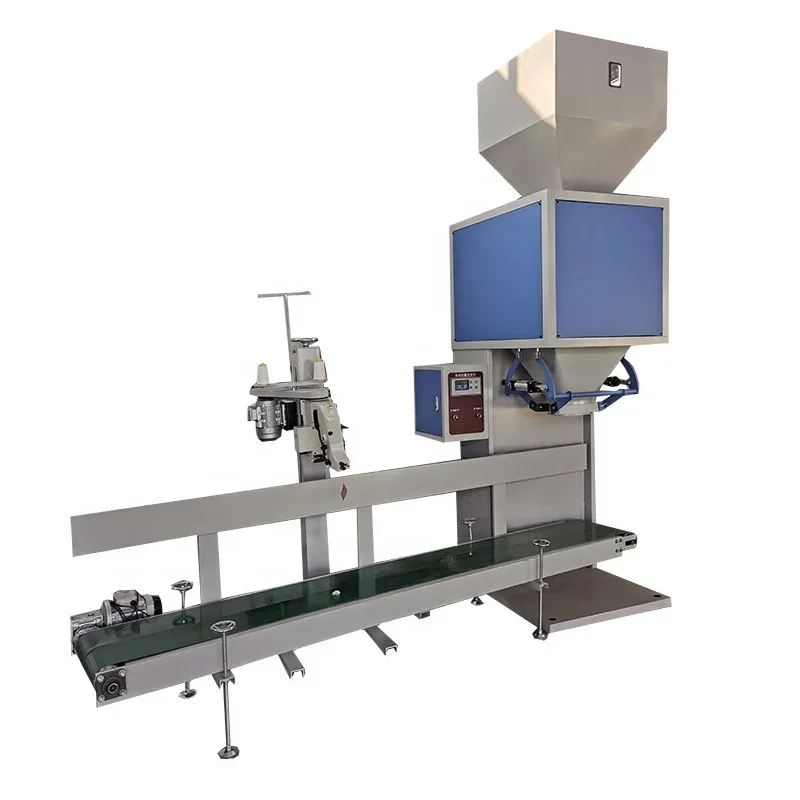 Automatic weighing and quantitative packaging machine Detergent Cement Powder Feed Fertiliser Grain Scale Powder Packing Machine