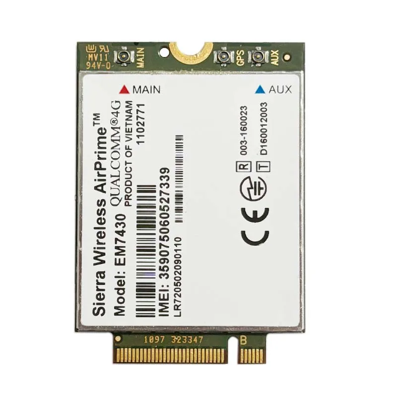 Wdxun Em7430 4G Module Gobi6000 Gat6 300M 4G Kaart Em7430 M2 Module