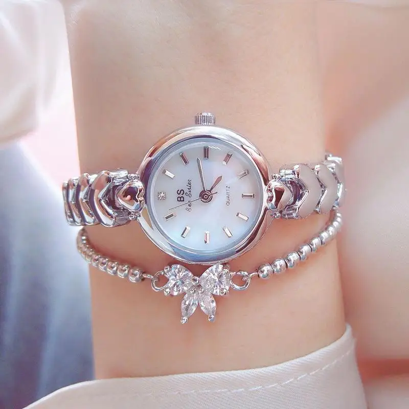 

Woman Watches 2022 Famous Brand Dress Small Dial Watch Women Bracelet Gold Elegant Ladies Wrist Watches Reloj Mujer