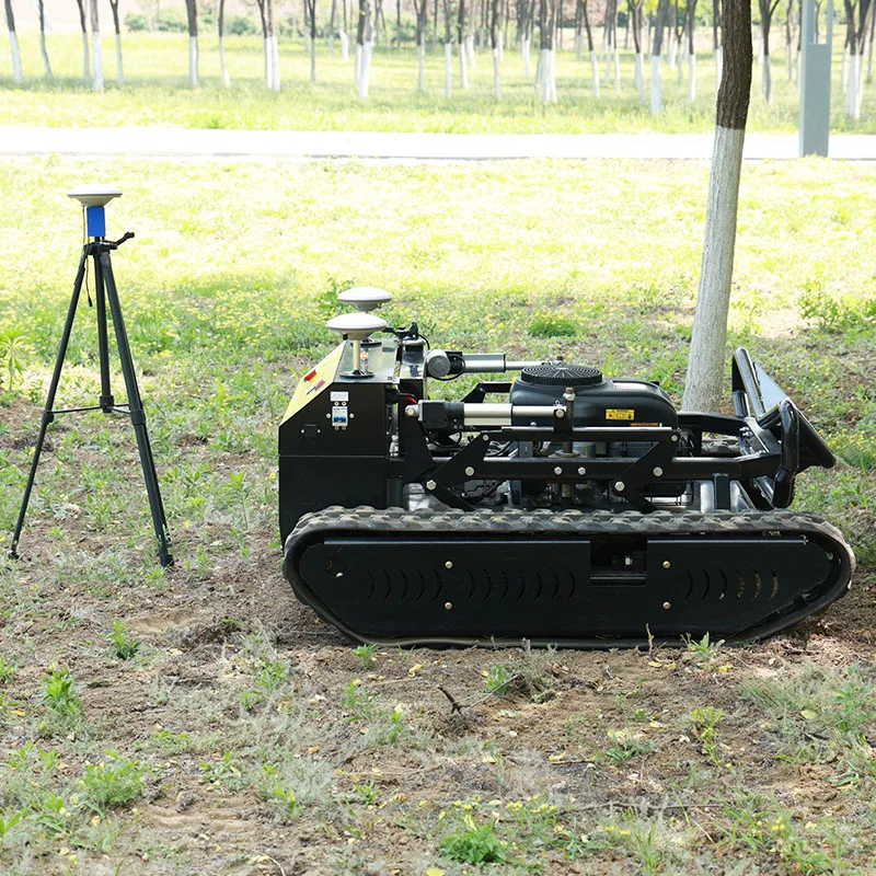 

Customized High-Power RC Lawn Mower Multi-Function Trimmer Weeder for Agricultural Forestry Use Remote Control Garden Care Equip