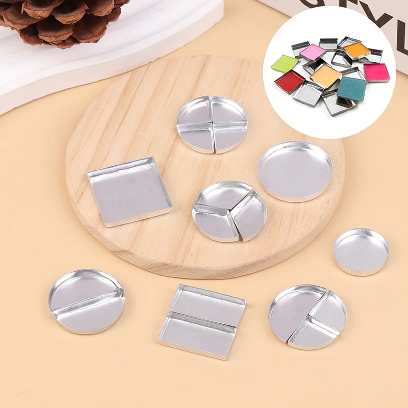 

10Pcs Empty Metal Tin Palette Pans Round Metal Pans Cosmetic Eyeshadow Pans For Eyeshadow Palette Magnetic Makeup Palette