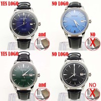 Men's Vintage Round Watch Japan NH35 Movement Automatic Movement Watch Aseptic Dial Premium Leather Strap Men's Watch
