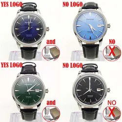 Men's Vintage Round Watch Japan NH35 Movement Automatic Movement Watch Aseptic Dial Premium Leather Strap Men's Watch