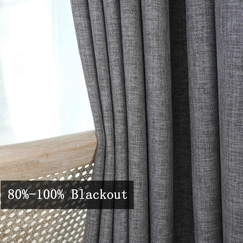 

310cm Height Custom Made 80% Blackout Modern Living Room Bedroom Luxury Window Curtain Fabric Blackout Solid Color Curtains