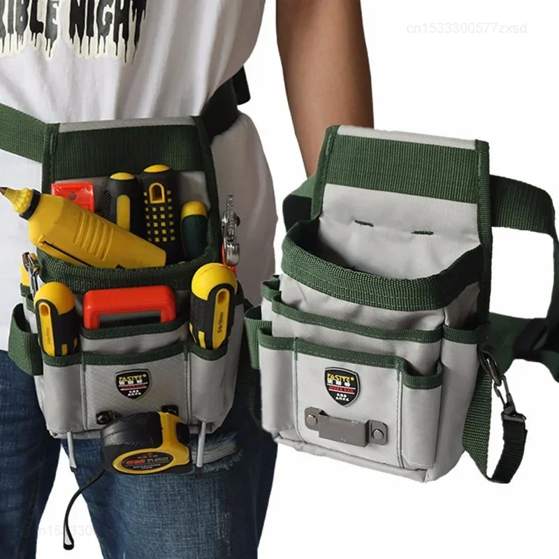 Youpin Tool Bag Electrician Tool Pocket Pouch Small Tools Waist Bag Heavy Duty Tools Organizer Storage Bags With Adjustable Belt