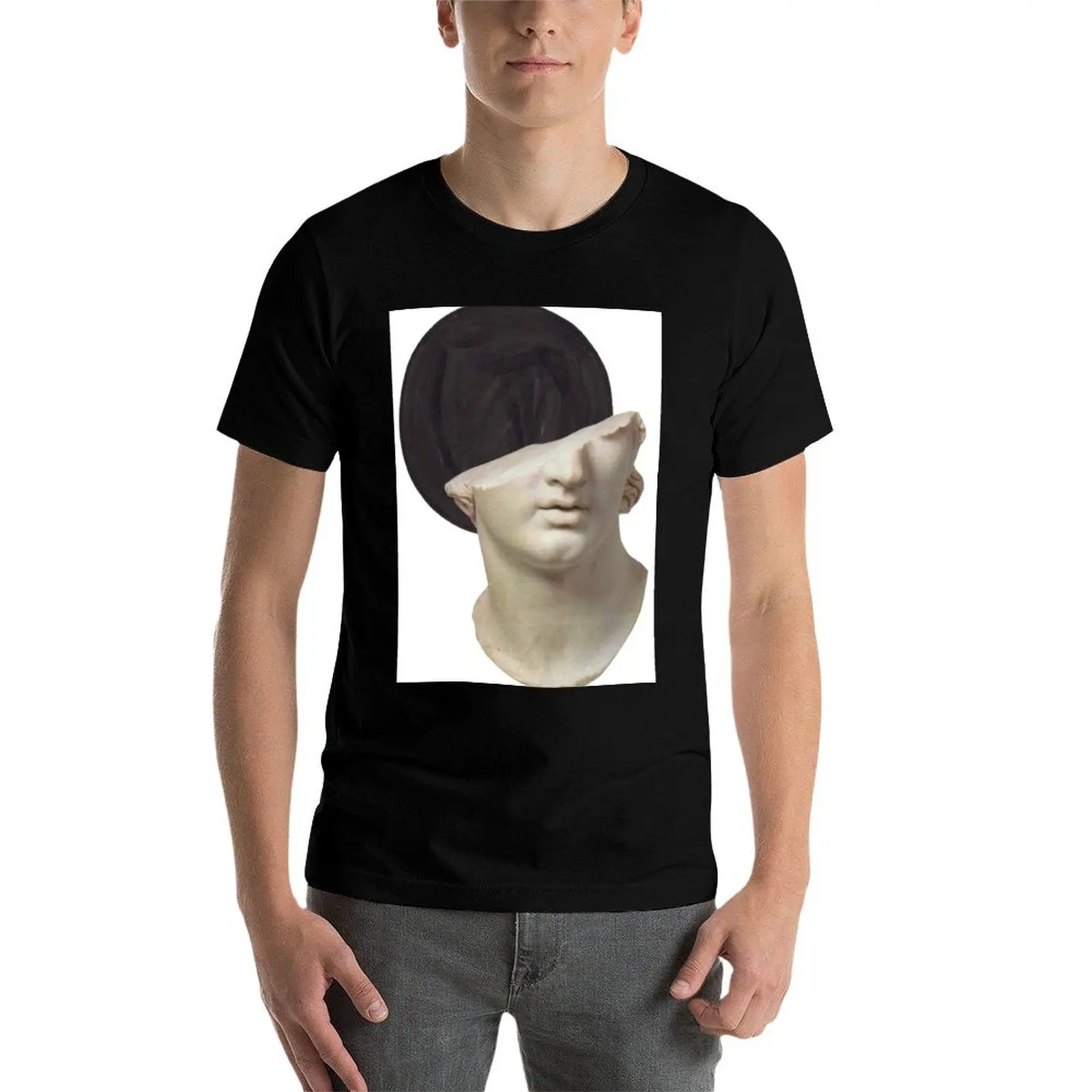 

Geometric Greeks - see no evil T-Shirt cotton t shirt man t shirts for man pack white T-Shirt