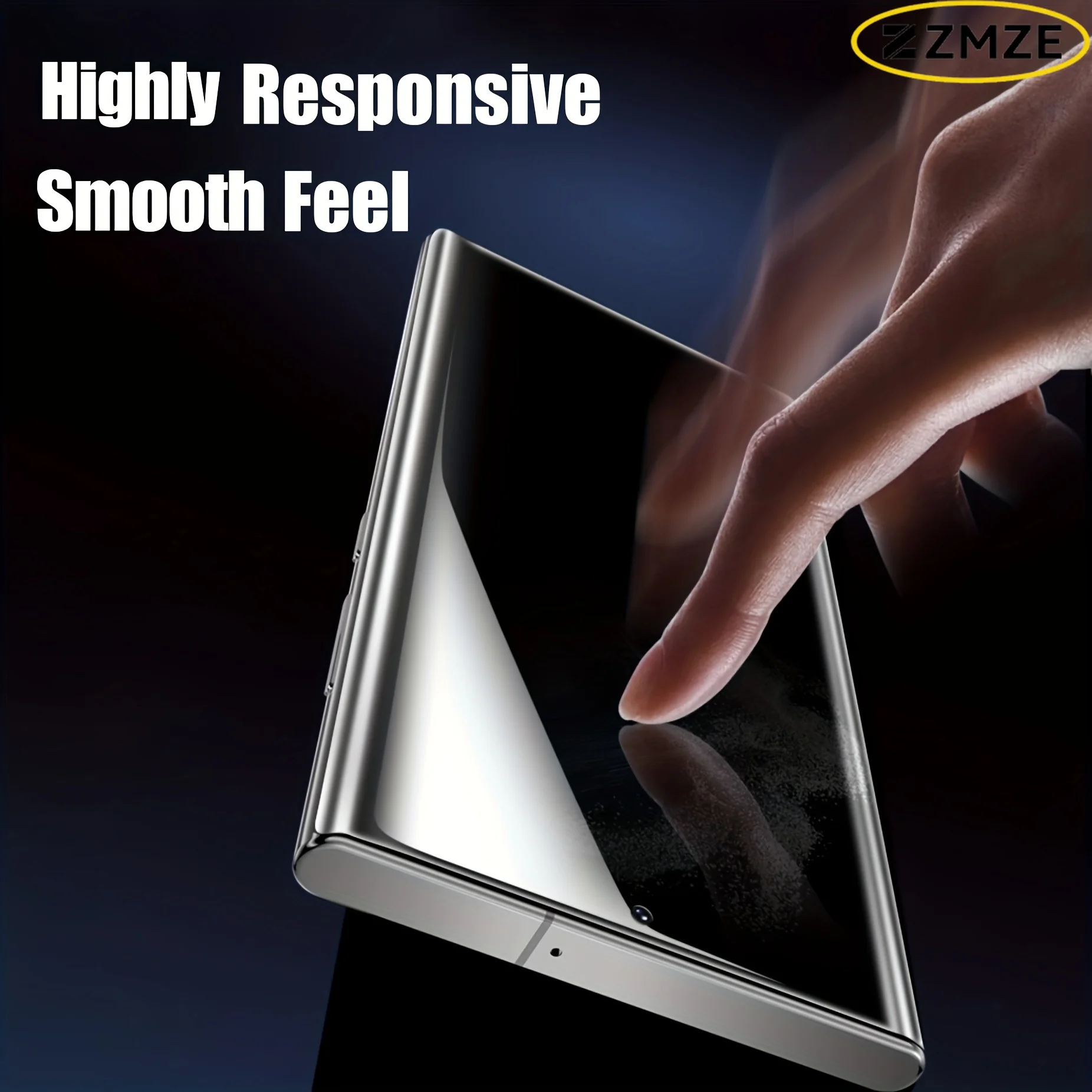 4Pcs Privacy Hydrogel Film for Samsung Galaxy S26 S25 S24 S23 S21 S22 Ultra Plus Edge FE Screen Protector Anti-Scratch Anti-Spy view 5