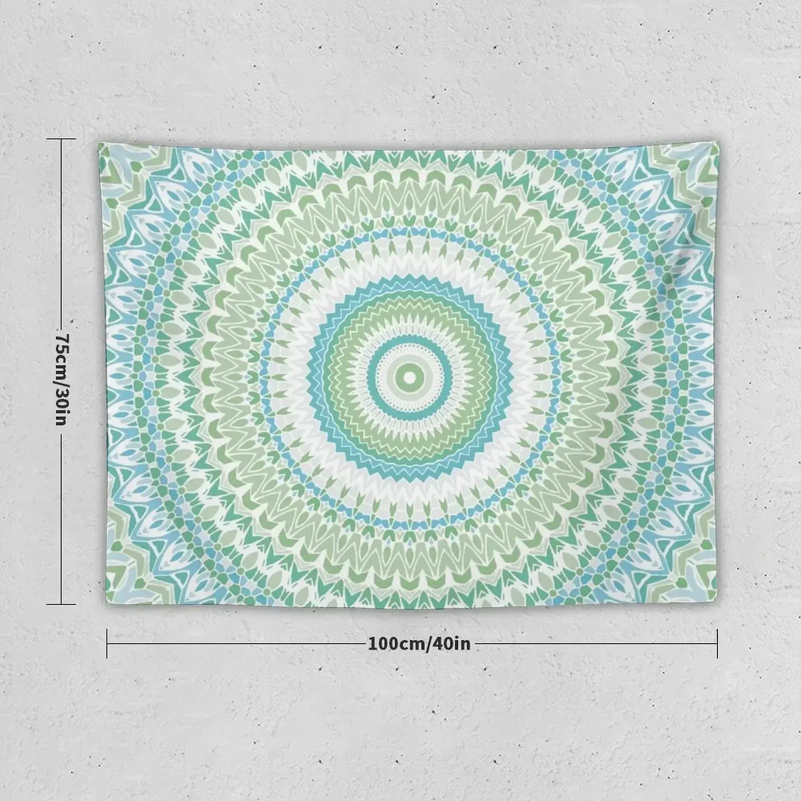 Sea Glass Mandala Tapestry Japanese Room Decor Home Decoration Accessories Tapestry