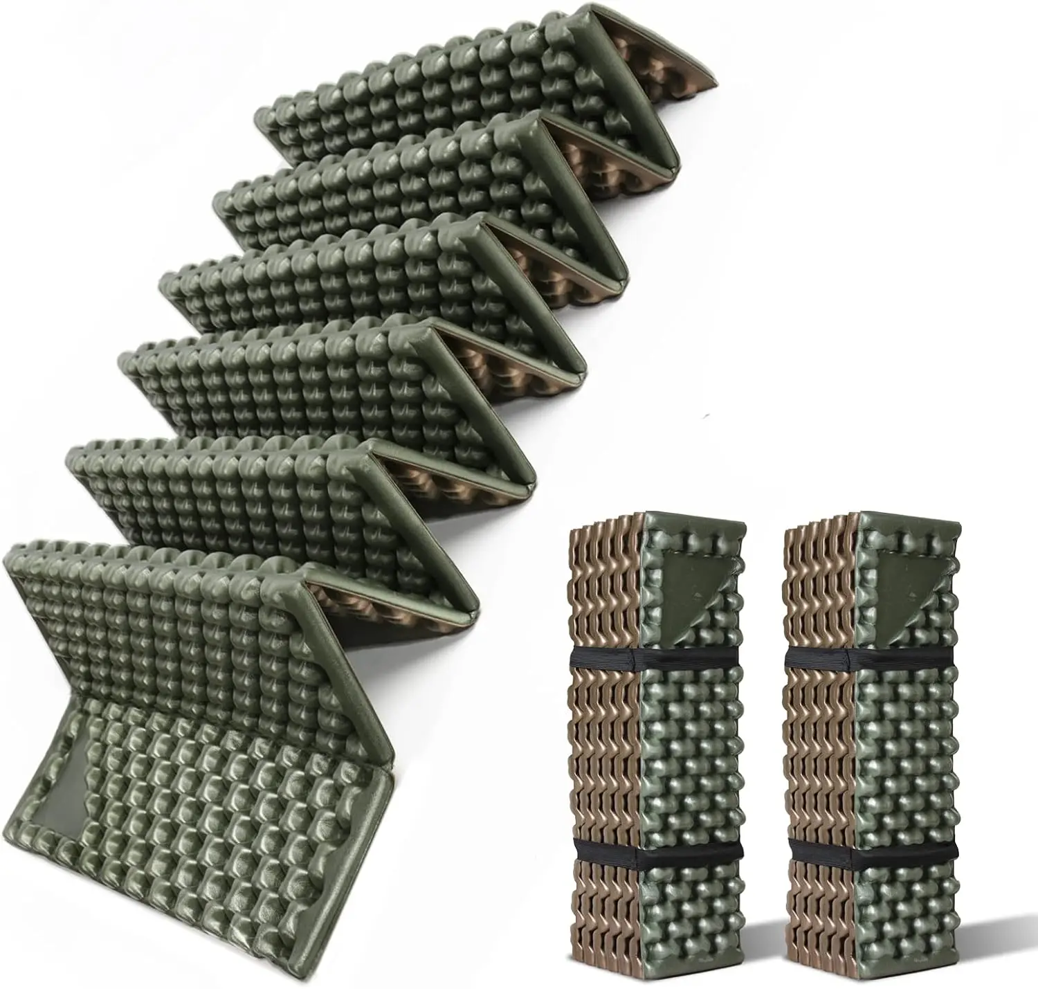 

Ультралегкий водонепроницаемый коврик из пеноматериала для кемпинга, походов, йоги и пикников - мягкий складной мат для взрослых