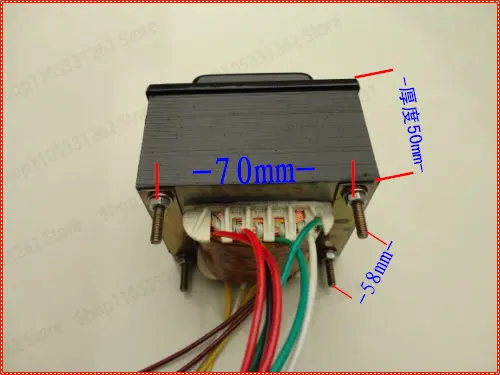 110W Power Transformer 86*50 Transformer Transformer Dual 250V All-copper Recommended