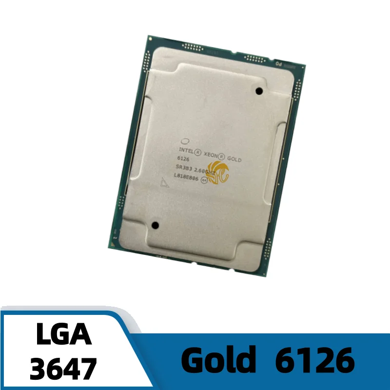 

GOLD 6126 SR3B3 19.25M Cache 2.60GHz 12-cores 125W LGA3647 CPU Gold6126