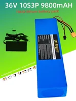 10S3P 36V 9800mAh 36V Lithium Battery Pack Suitable for AOVO/AOVOPRO  Xiaomi M365 KugooS1, S3, M2 Pro Electric Scooter Battery